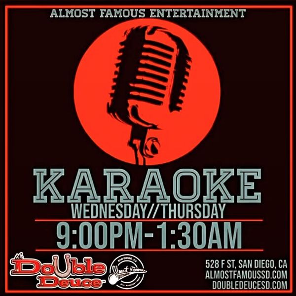 Karaoke Thursday!!